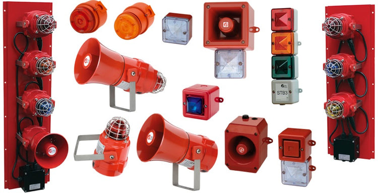 Visual audible alarm signaling devices – PROTEC GAS