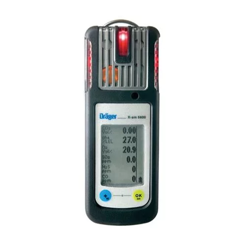 Clo2 Personal Gas Monitor X-am 5600 - 6 gas monitor Ex/CO2 (IR), Cl2, ClO2, CO, H2S, HCN, NH3, N ...