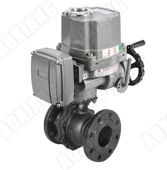 Electric explosion-proof ball valve